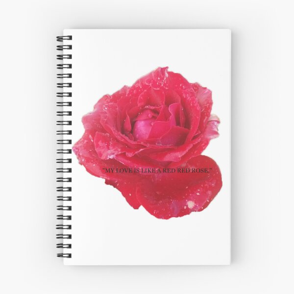 Item preview, Volksbolts/KABFA Designs My love is like a Red, Red, Rose pome quote By Robert Burns designed and sold by KABFA Designs.