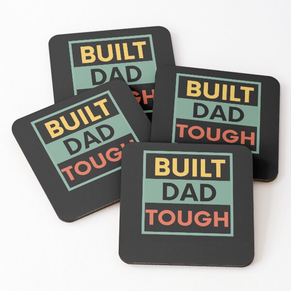 Item preview,   built dad tough,Funny Dad Shirt, Gift for Dad designed and sold by RanirO.
