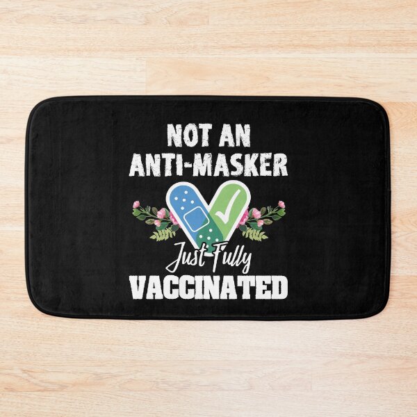 Item preview, Not An Anti-Masker Just Vaccinated Funny Retro designed and sold by Dressed For  Duty.