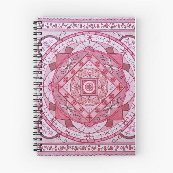 Item preview, Mandala de acuarela: rosa designed and sold by Delphine HIBOU.