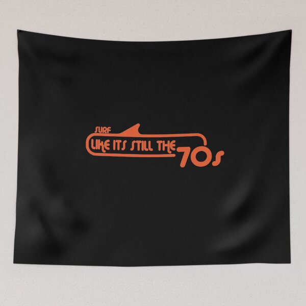 Item preview, Surf Like Its Still the 70s - Orange designed and sold by leftpointshirts.