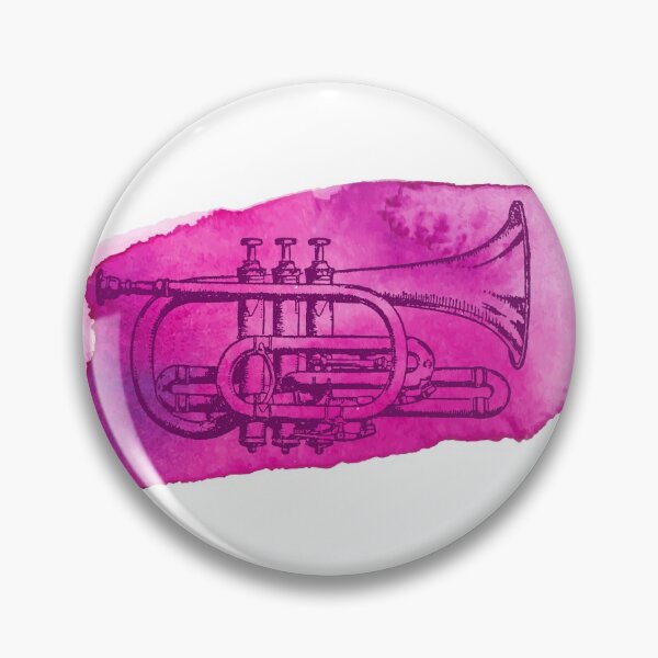 Item preview, Trumpet Girl Watercolor designed and sold by RaquelDeneth.