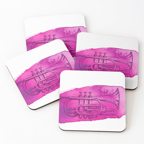 Item preview, Trumpet Girl Watercolor designed and sold by RaquelDeneth.