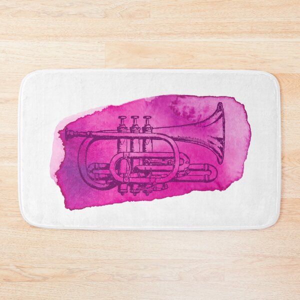 Item preview, Trumpet Girl Watercolor designed and sold by RaquelDeneth.