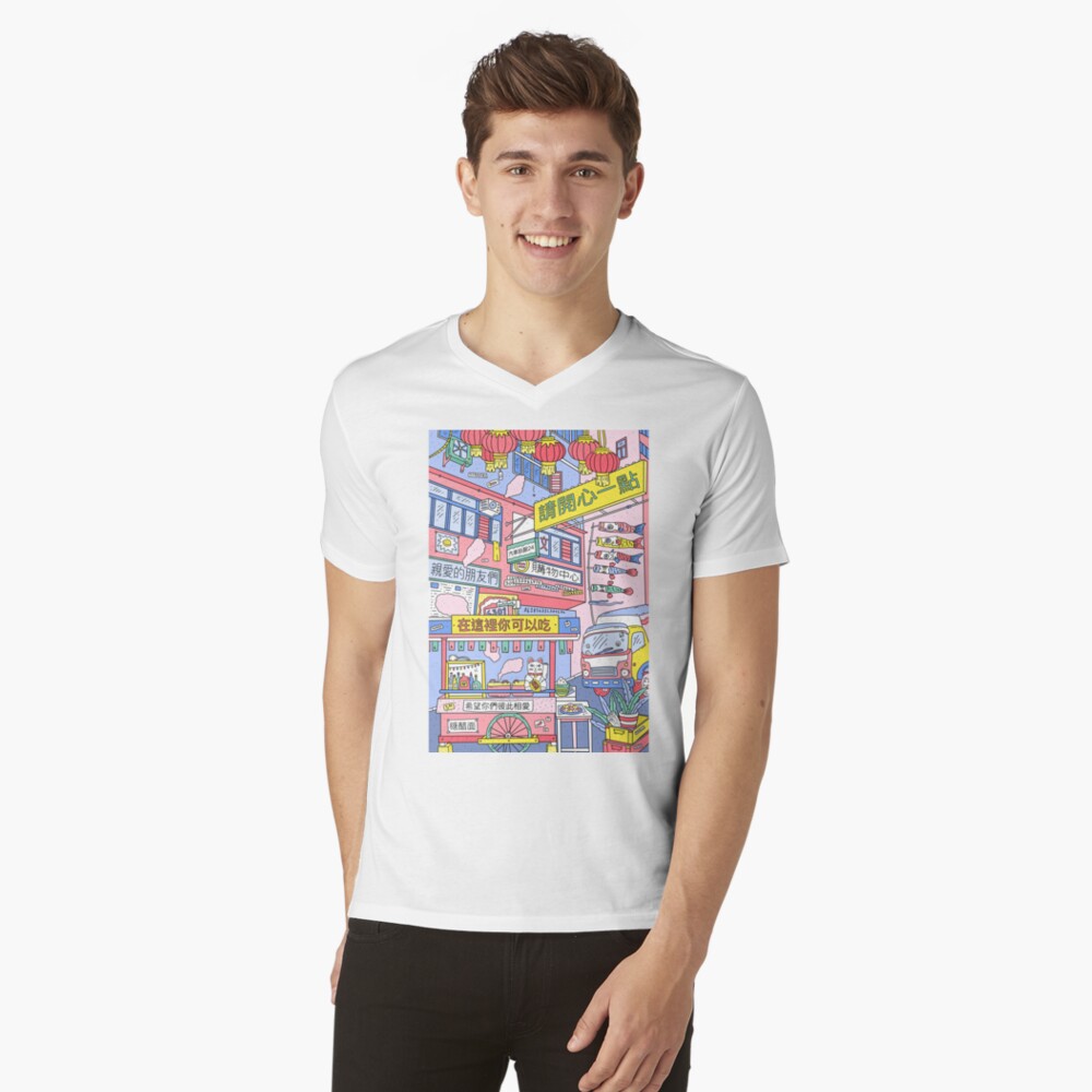 Item preview, V-Neck T-Shirt designed and sold by theeighth.