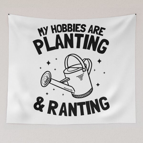 Item preview, My Hobbies Are Planting & Ranting Gardening Gift Gardener Plants designed and sold by Stronzi.