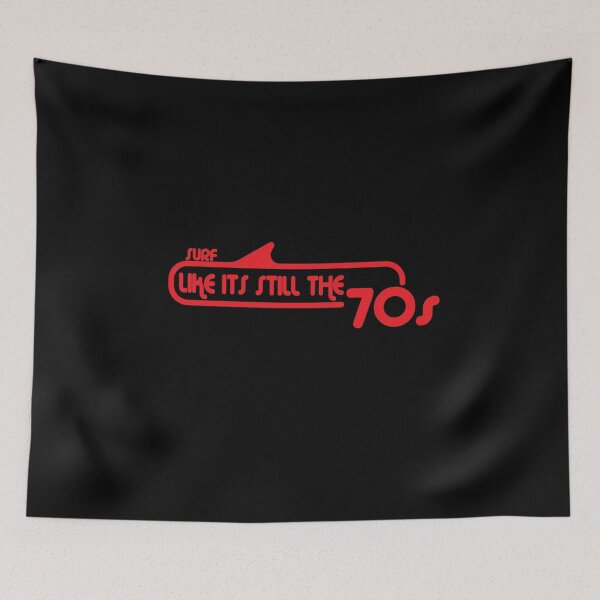 Item preview, Surf Like Its Still the 70s - Red designed and sold by leftpointshirts.