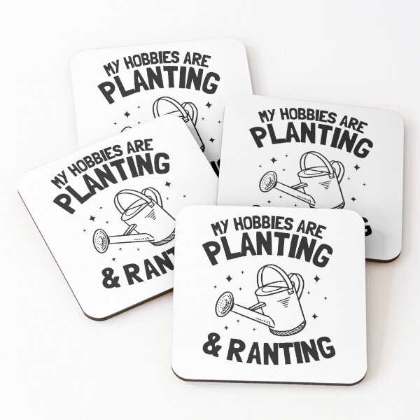 Item preview, My Hobbies Are Planting & Ranting Gardening Gift Gardener Plants designed and sold by Stronzi.