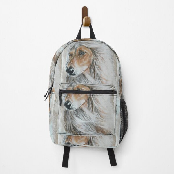 Item preview, Afghan Hound Portrait in Color designed and sold by BarbBarcikKeith.