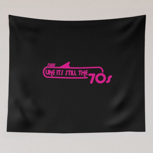 Item preview, Surf Like Its Still the 70s - Pink designed and sold by leftpointshirts.