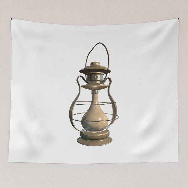 Item preview, vintage golden oil lamp designed and sold by LeaPoupin.