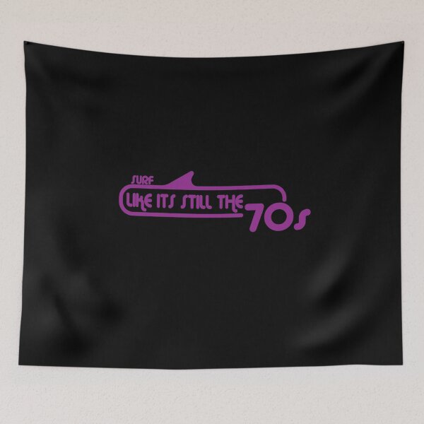 Item preview, Surf Like Its Still the 70s - Purple designed and sold by leftpointshirts.