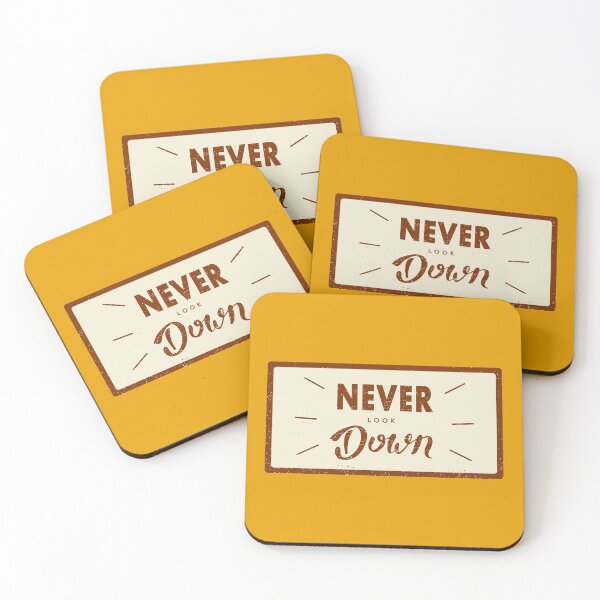 Item preview, Never Look Down designed and sold by Deepsea-Sticker.