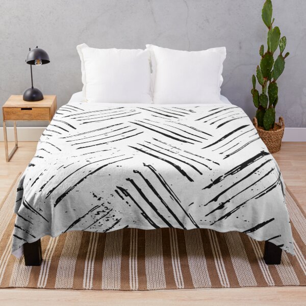 Item preview, #199 - Vintage abstract pattern in black and white - Retro - Kook art designed and sold by KookArt.