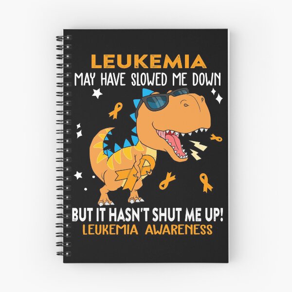 Item preview, Leukemia Awareness Dinosaur Lover Leukemia Warrior Gift designed and sold by Sabfit.