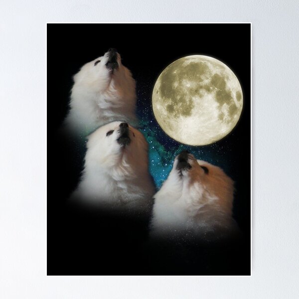 Item preview, Gabe the Dog - Three Gabe Moon designed and sold by kryptolith.