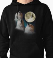 Gabe the Dog - Three Gabe Moon Pullover Hoodie