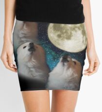 Gabe the Dog - Three Gabe Moon Mini Skirt