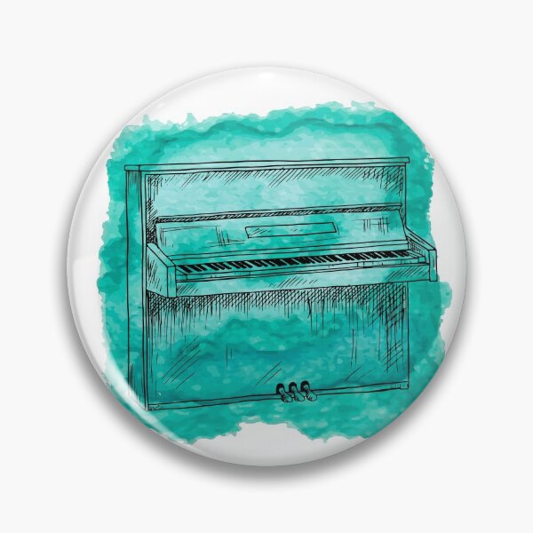 Item preview, Piano Green Watercolor designed and sold by RaquelDeneth.