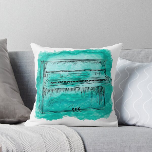 Aperçu de l'œuvre Aquarelle vert piano créée et vendue par RaquelDeneth.