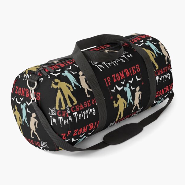 Item preview, Mens If Zombies Chase Us Im Tripping You Funny Graphic Novelty Halloween, Funny Vintage Graphic Novelty Halloween Gift For Boyfriend designed and sold by Rassitni.