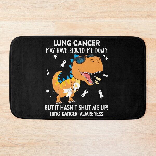 Item preview, Lung Cancer Awareness Dinosaur Lover Lung Cancer Warrior Gift designed and sold by Sabfit.
