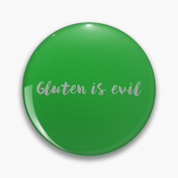 Item preview, Gluten is Evil designed and sold by spokoandstuff.