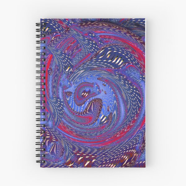 Item preview, Twisted Geometry  Red- Blue  3 designed and sold by runati.
