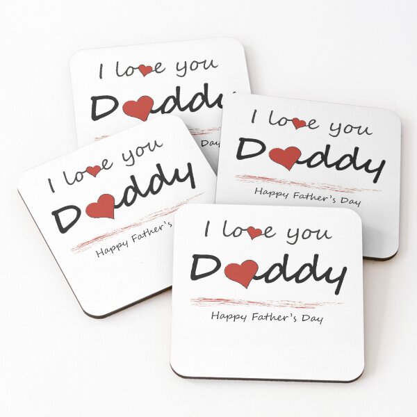 Item preview, I Love You Daddy - Happy Father's Day designed and sold by gifttat.