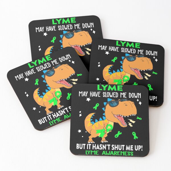 Item preview, Lyme Awareness Dinosaur Lover Lyme Warrior Gift designed and sold by Sabfit.