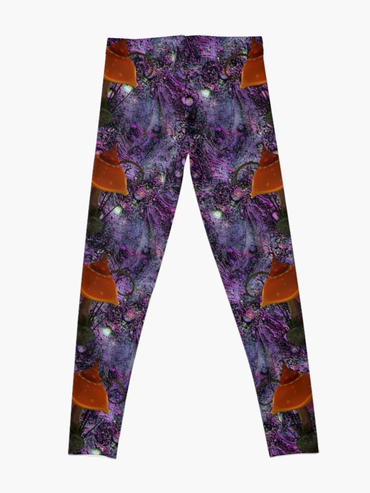Alternate view of Funky Shrooms Leggings