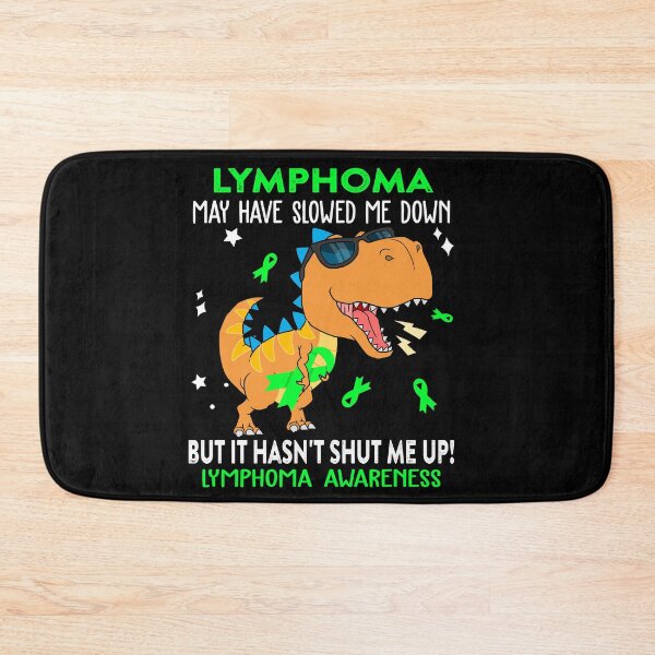 Item preview, Lymphoma Awareness Dinosaur Lover Lymphoma Warrior Gift designed and sold by Sabfit.