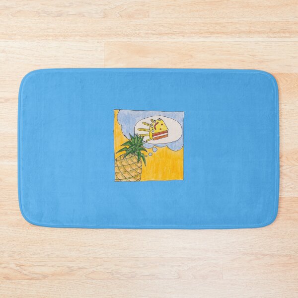 Item preview, A pineapple that thinks of a cake in the shape of a corner sun. designed and sold by Sanguinik.