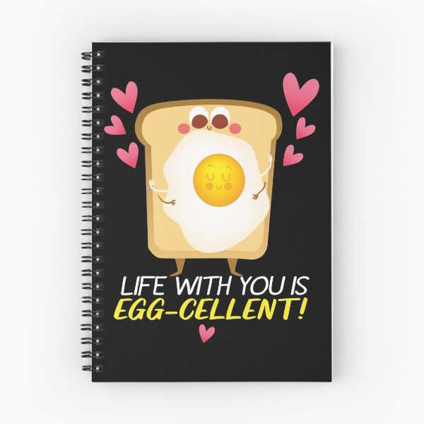 Item preview, LIFE WITH YOU IS EGG-CELLENT ! , FOOD LOVERS , GIFT FOR FOODIES   designed and sold by justbejoker.