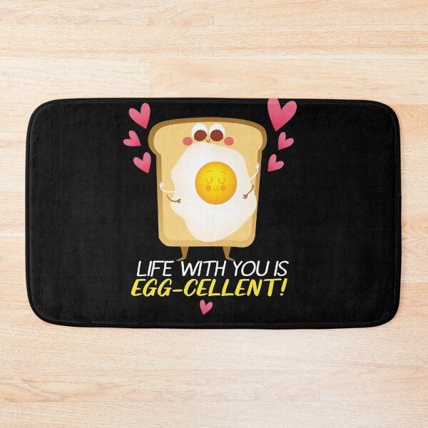 Item preview, LIFE WITH YOU IS EGG-CELLENT ! , FOOD LOVERS , GIFT FOR FOODIES   designed and sold by justbejoker.