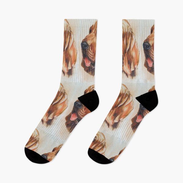 Item preview, Bloodhound in Color designed and sold by BarbBarcikKeith.