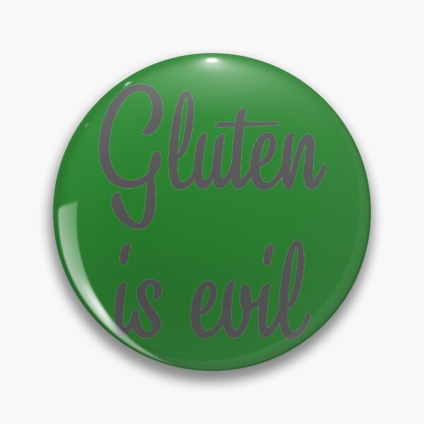 Item preview, Gluten is Evil designed and sold by spokoandstuff.