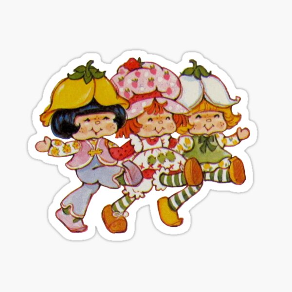 strawberry shortcake & friends Sticker