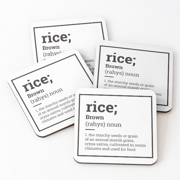 Item preview, Rice brown designed and sold by TamGustam.