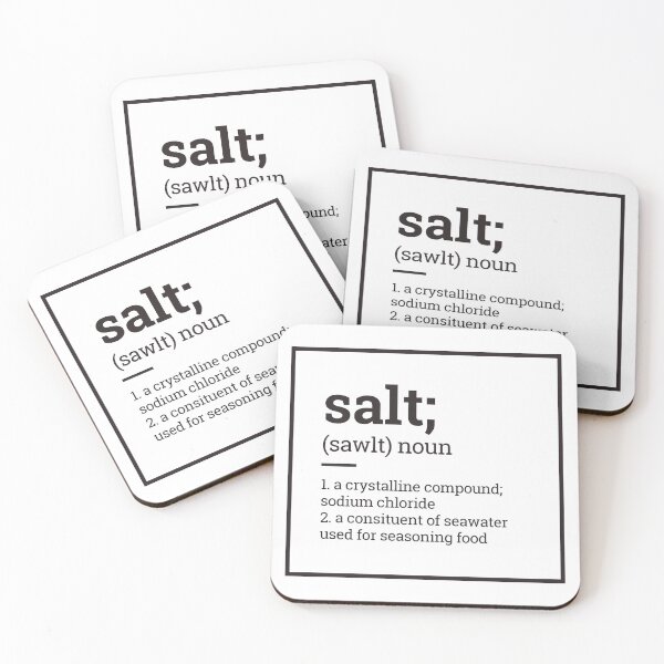 Item preview, Salt designed and sold by TamGustam.