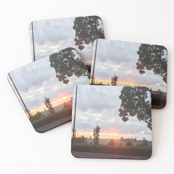 Item preview, Sunset and the Clouds w/Trees designed and sold by ShaunSandhu.