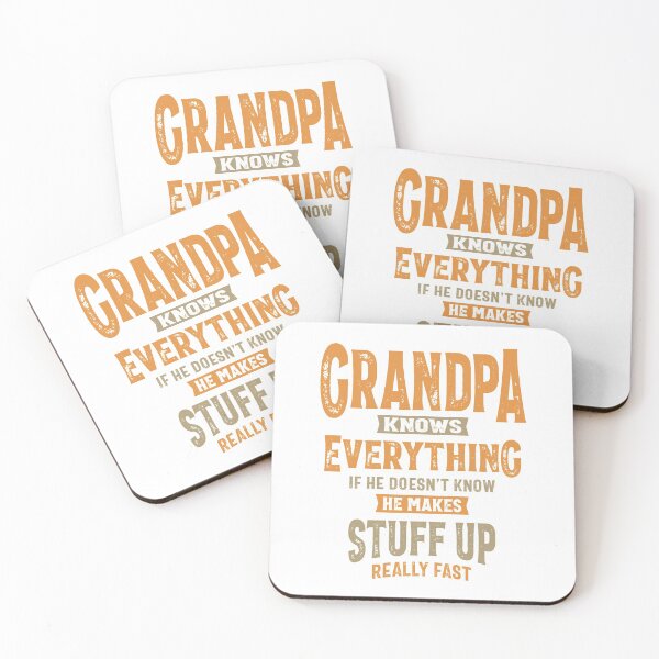 Item preview, Grandpa Knows Everything | Dad and Grandpa designed and sold by cidolopez.