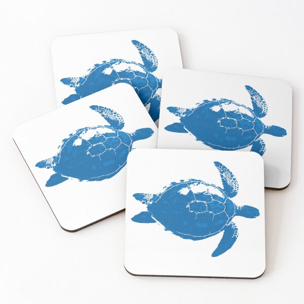 Item preview, turtle, sea, calm, blue, summer designed and sold by FEEL GOOD CLUB DESIGNS.