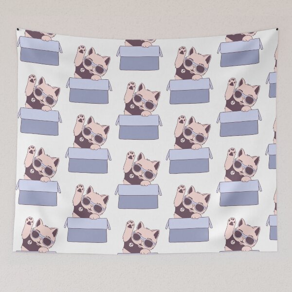 Item preview, colorful Dad's Cool Cat designed and sold by cimong.
