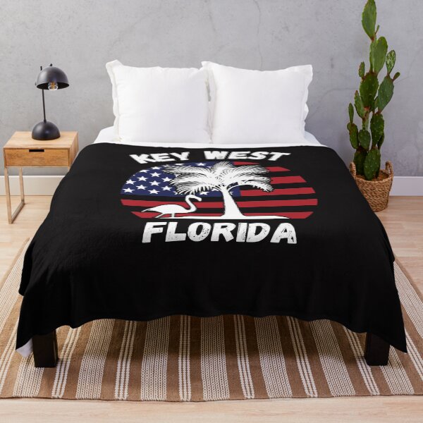 Item preview, Key West Florida American Flag Sunset Summer designed and sold by Samsdesignshop.
