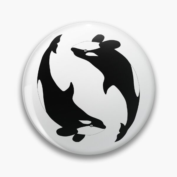 Item preview, Diving orcas designed and sold by LorenDowding.