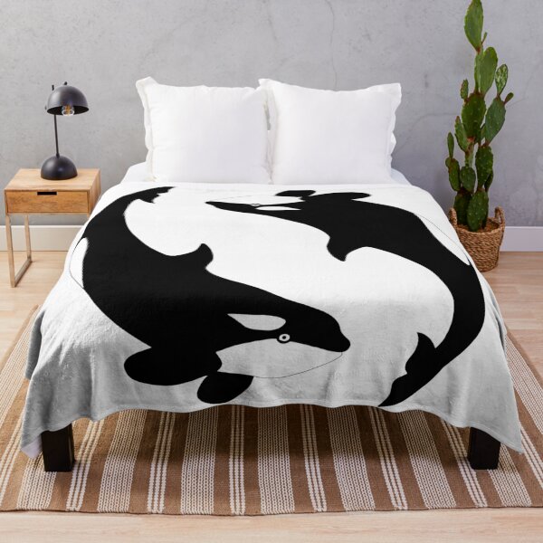 Item preview, Diving orcas designed and sold by LorenDowding.