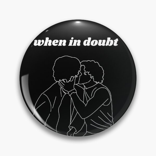 Item preview, When in doubt, you kiss Craig?! (black on white) designed and sold by Jane Mulcahy.