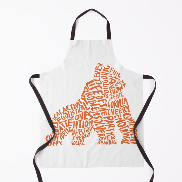 Item preview, Orange Gorilla Spirit Animal designed and sold by kjeppson.