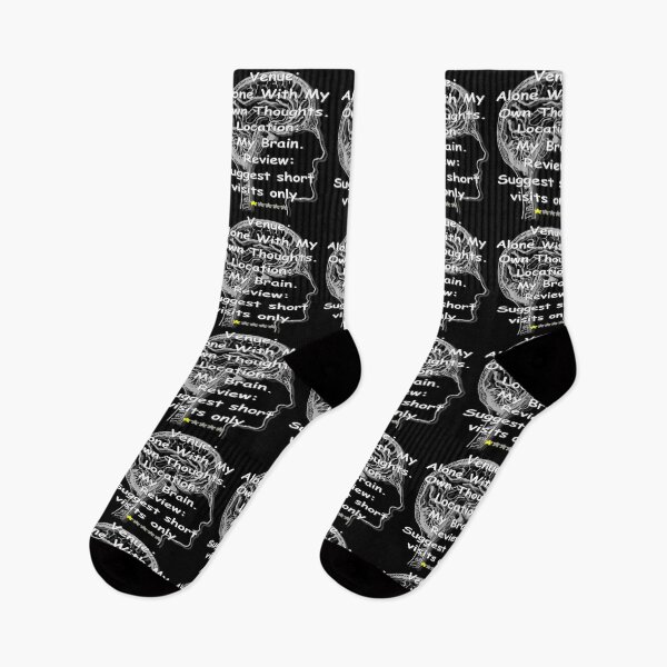 Item preview, My Bad Brain Review Mental Health Depression Anxiety Humor designed and sold by CheekyPuppy.